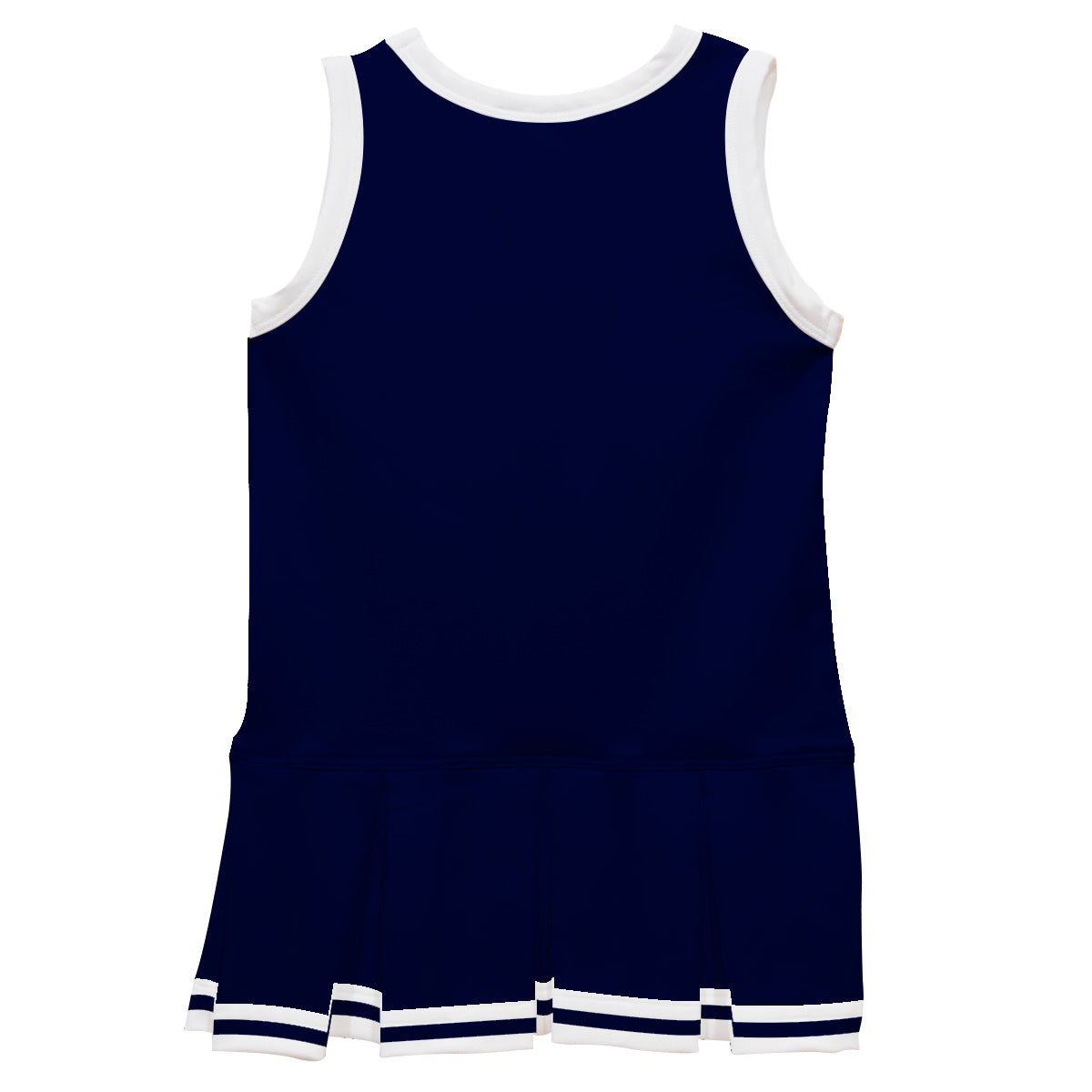 Royal & White Sleeveless Cheerleader Dress - Wimziy&Co.