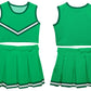 Green Sleeveless Cheerleader Set - Wimziy&Co.