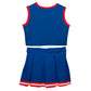 Blue Red Sleeveless Cheerleader Set - Wimziy&Co.