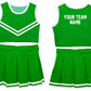 Green & White Sleeveless Cheerleader Set V2 - Wimziy&Co.