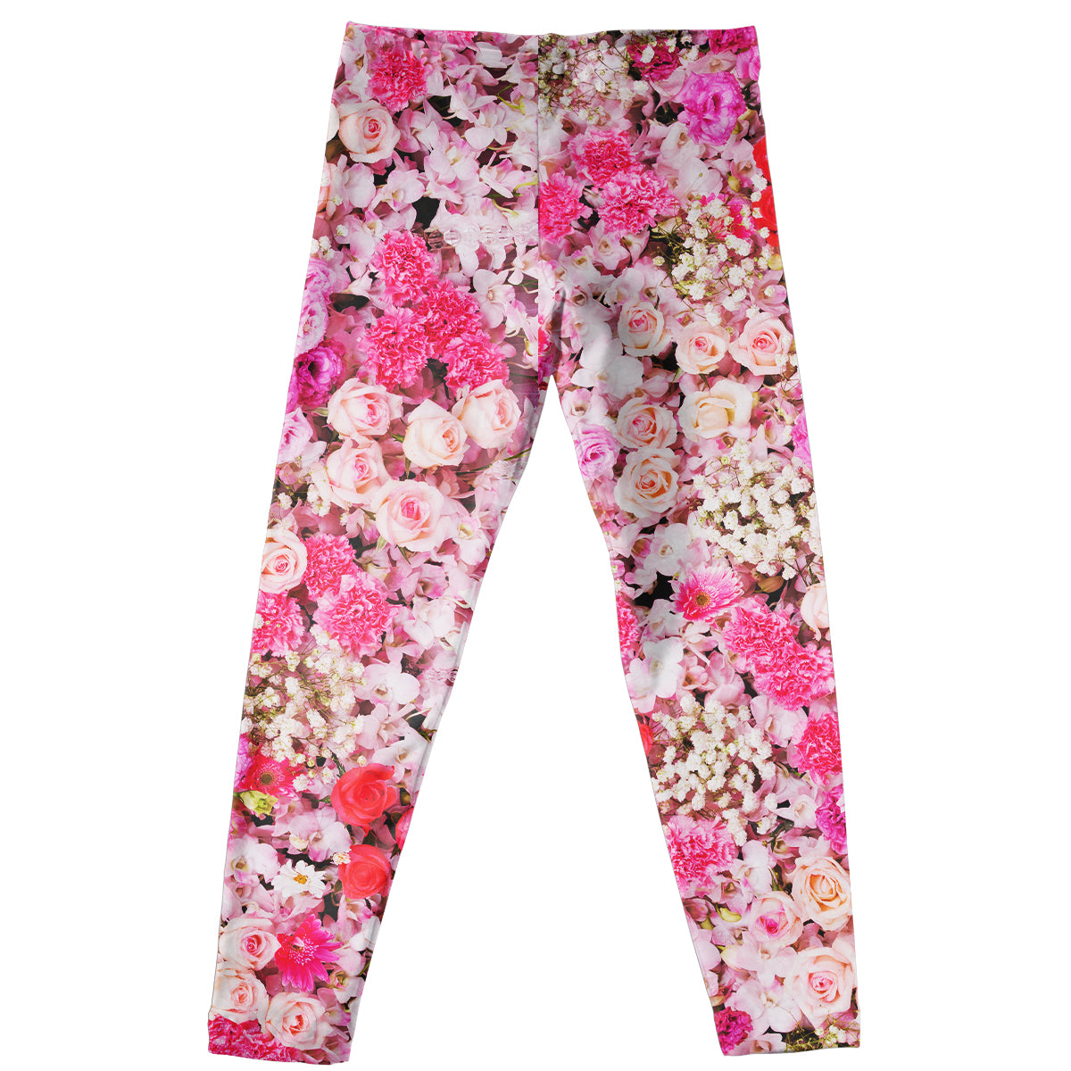 Floral Print Pink Leggings
