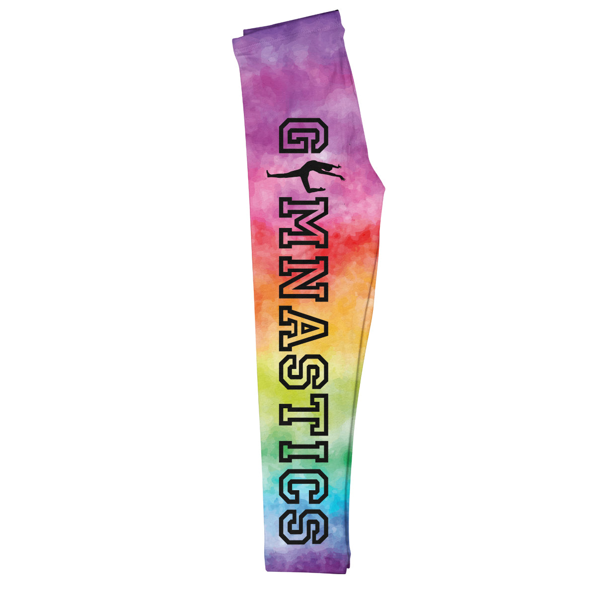 Gymnastics Rainbow Watercolor Leggings - Wimziy&Co.