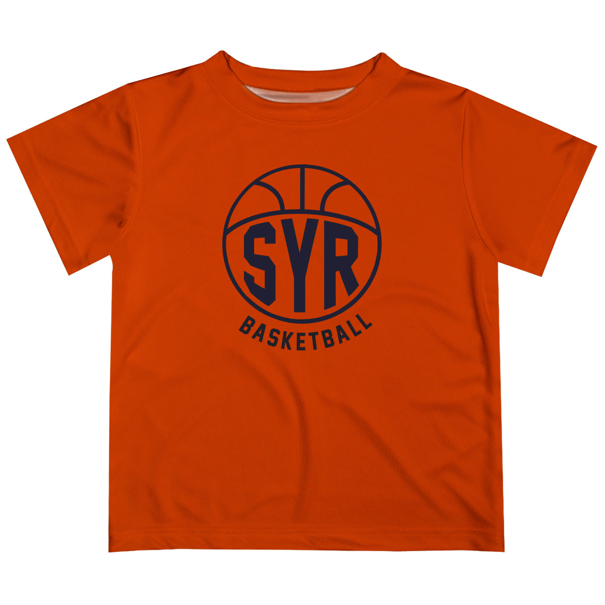 Basketball Syracuse Orange Short Sleeve Boys Tee Shirt