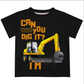Can You Dig iT Your Age Black Short Sleeve Tee Shirt - Wimziy&Co.