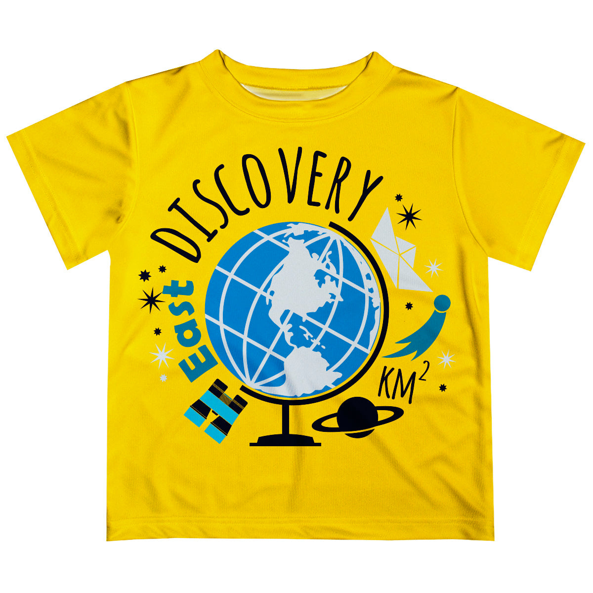 Discovery Yellow Short Sleeve Tee Shirt
