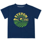 Farm Personalized Name Navy Shrort Sleeve Tee Shirt