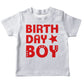 Birthday Boy White Short Sleeve Tee Shirt - Wimziy&Co.