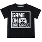 Game On Personalized Your Grade Black Short Sleeve Tee Shirt