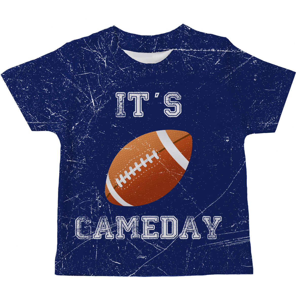 It´s Gameday Navy Short Sleeve Boys Tee Shirt