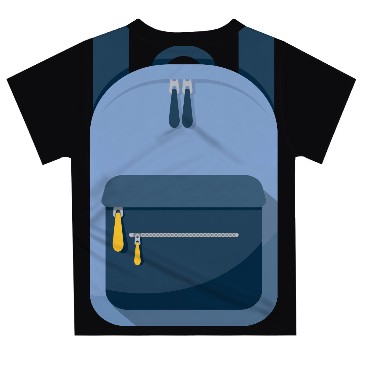 Name Astronaut Backpack Black Short Sleeve Tee Shirt - Wimziy&Co.