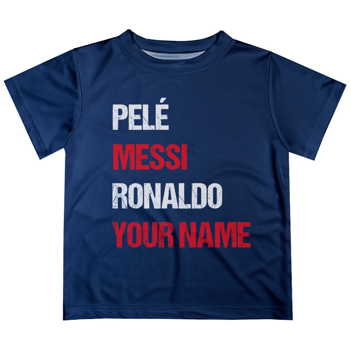 Players and Your Name Navy Short Sleeve Tee Shirt - Wimziy&Co.