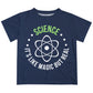 Science Its Like Magic But Real Navy Short Sleeve Tee Shirt