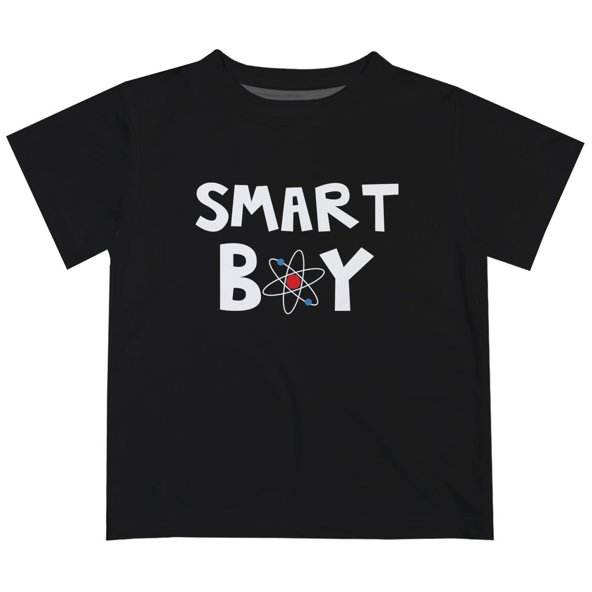 Smart Boy Black Short Sleeve Tee Shirt