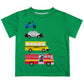 Transportation Green Short Sleeve Tee Shirt