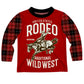 Wild West Red Long Sleeve Tee Shirt - Wimziy&Co.
