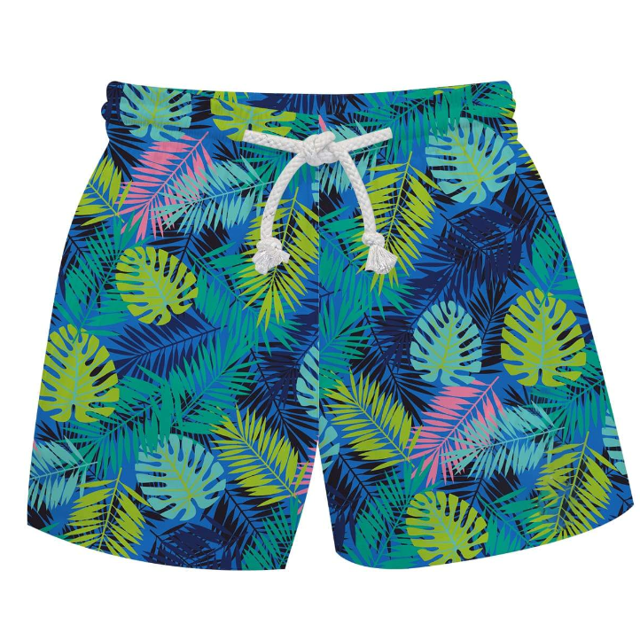 Summer Name Green and Blue Swimtrunk - Wimziy&Co.