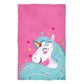 Happy Unicorn Personalized Name Pink Towel 51 x 32 - Wimziy&Co.