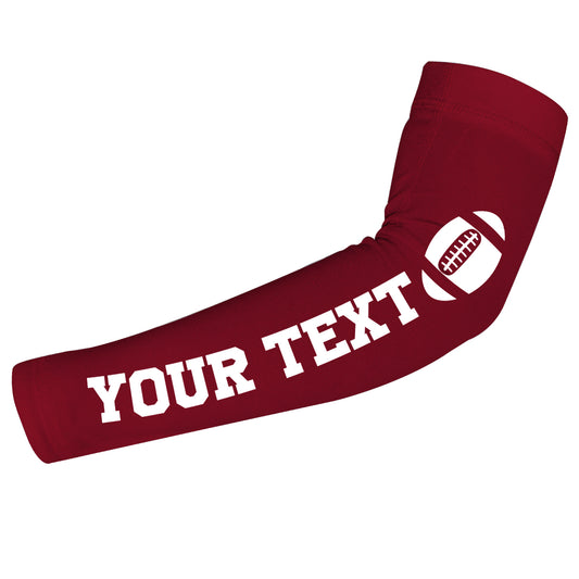 Personalized Text and Color Football Arm Sleeves-Pair - Wimziy&Co.