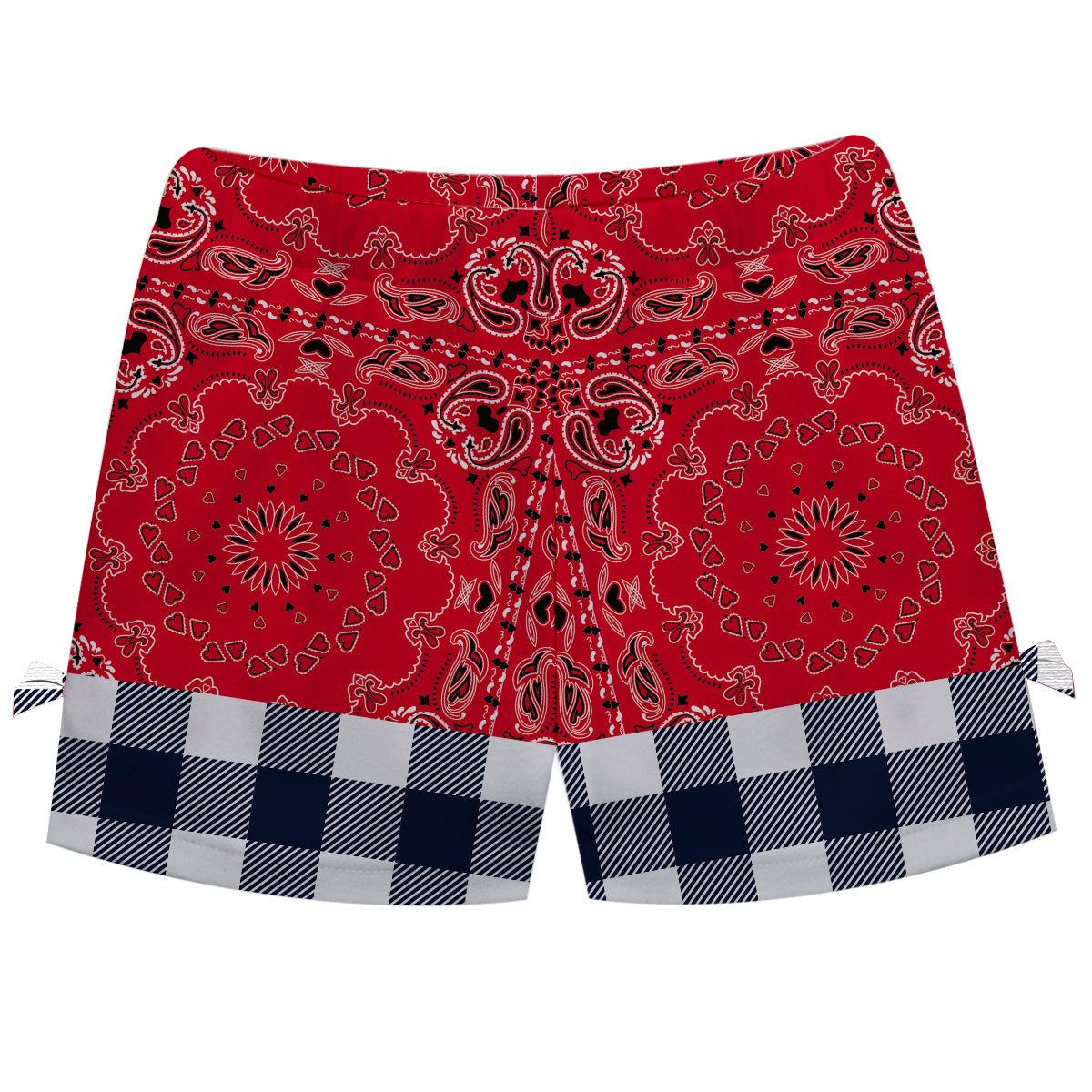 Western Red Bows Short - Wimziy&Co.