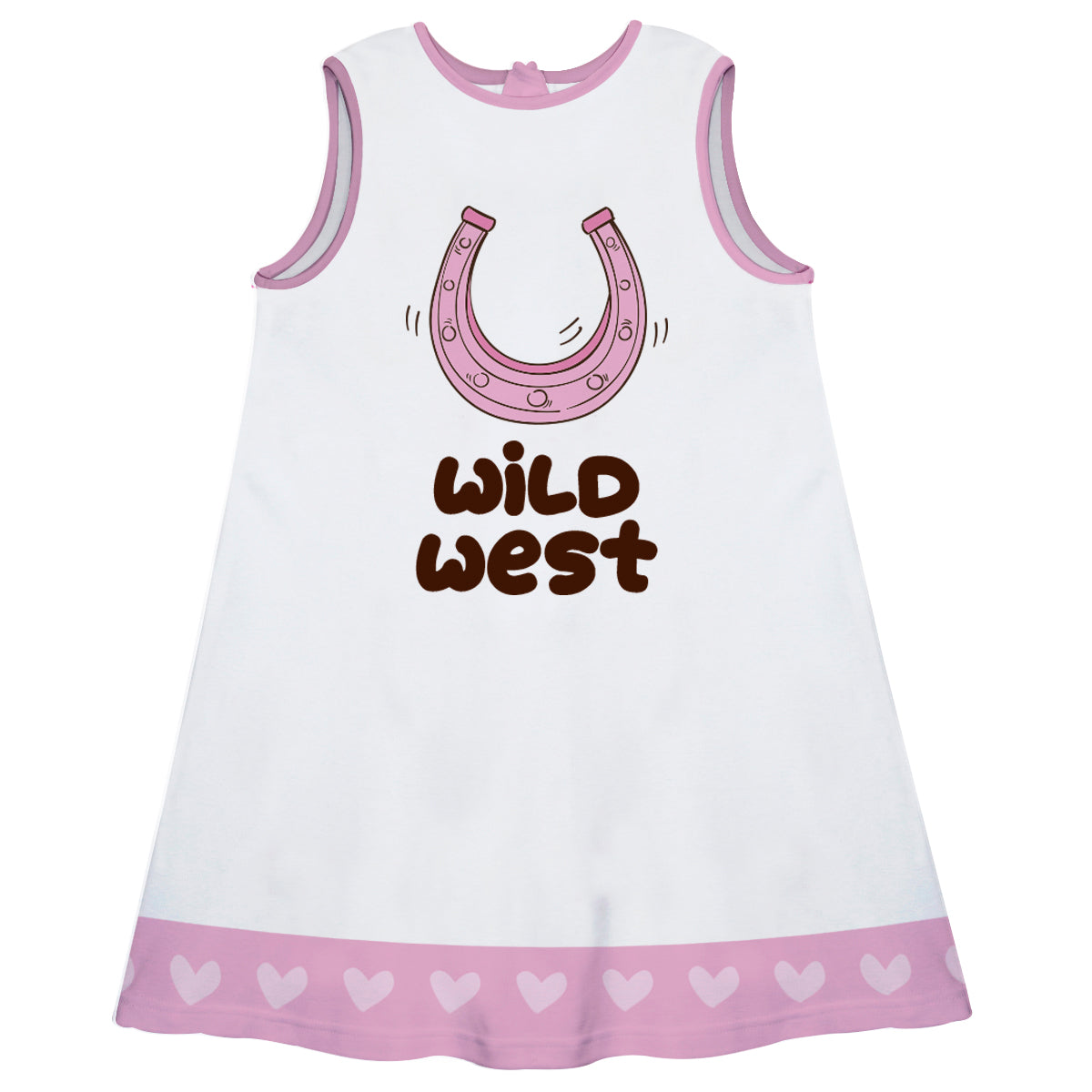 Wild West White A Lined Dress - Wimziy&Co.