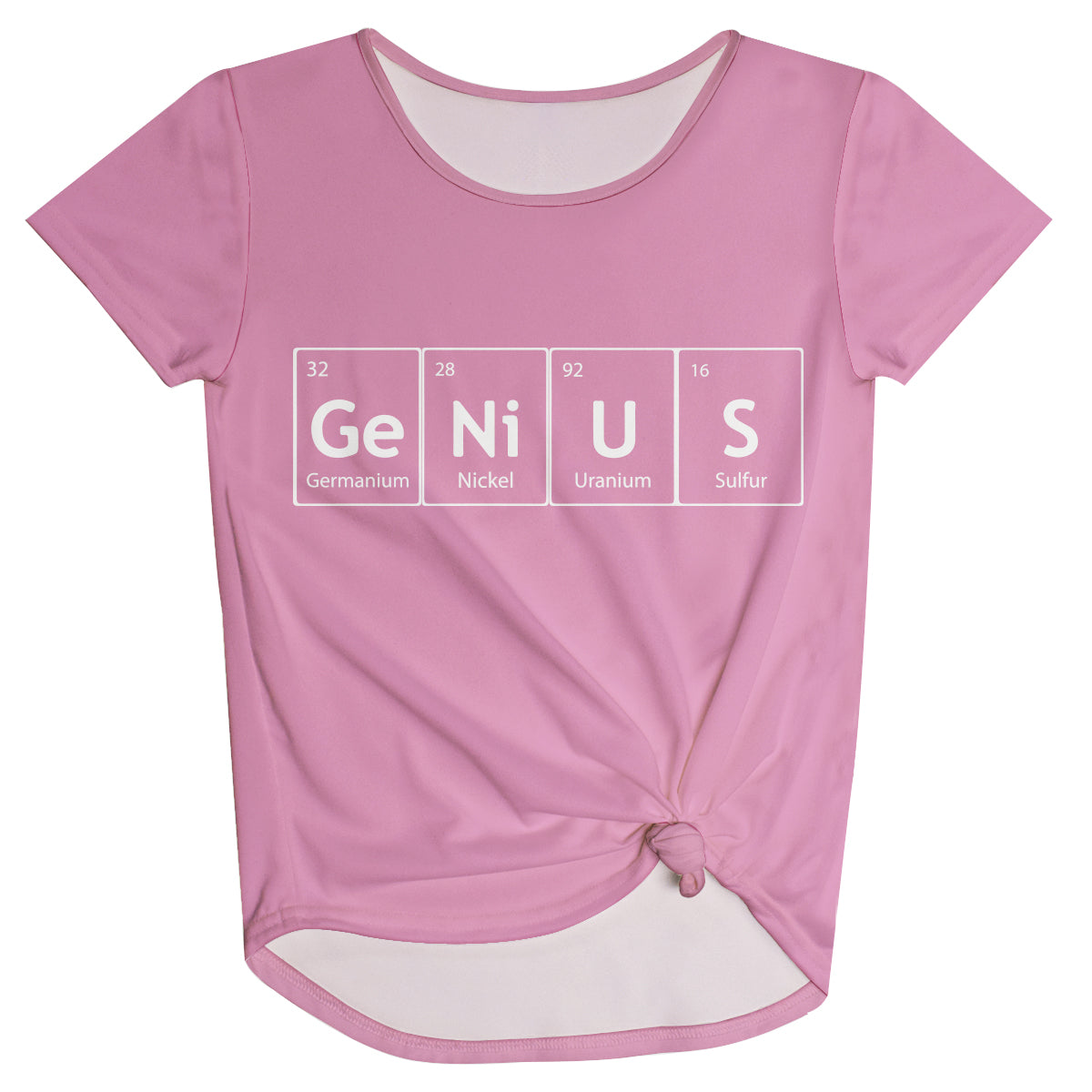 Genius Pink Knot Top