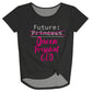 Queen President CEO Black Knot Top