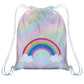 Birthday Rainbow Colors Degrade Beach Bag