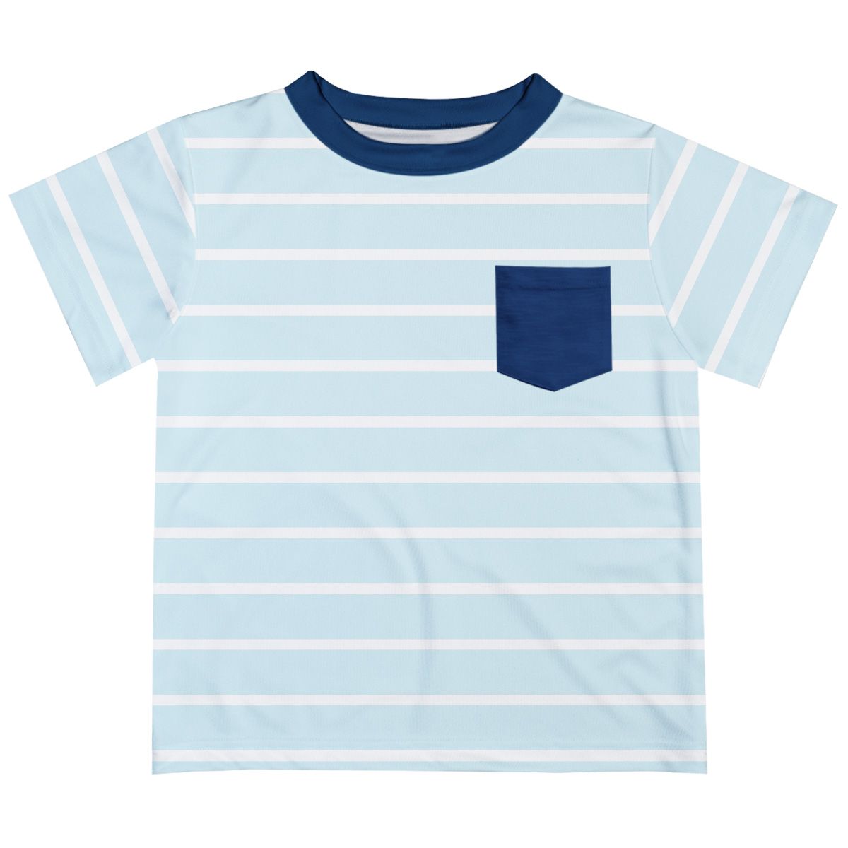 Nautical Sailboat Light Blue Short Sleeve Tee Shirt - Wimziy&Co.