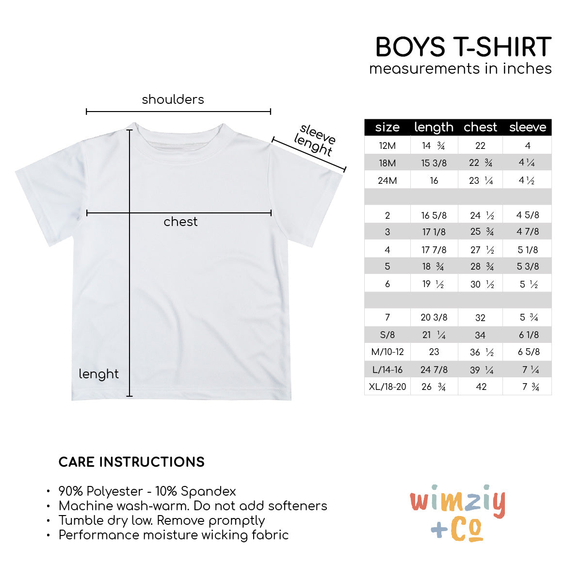Boys US Flag and white bear short sleeve tee shirt - Wimziy&Co.