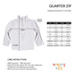 Tennis Rackets Black and Gray Heavy Weight Performance 4-way Stretch 1/4 Zip Pullover - Wimziy&Co.