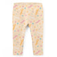 Girls ivory stars leggings with name - Wimziy&Co.