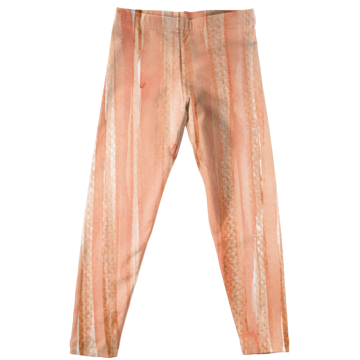 Girls peach marble leggings - Wimziy&Co.