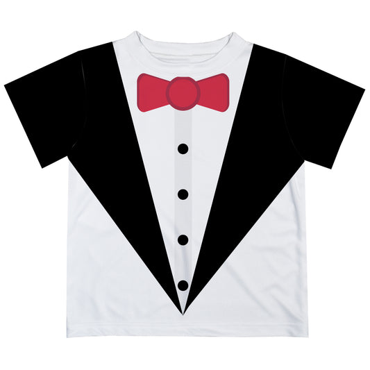 Boys gray and black suit tee shirt - Wimziy&Co.