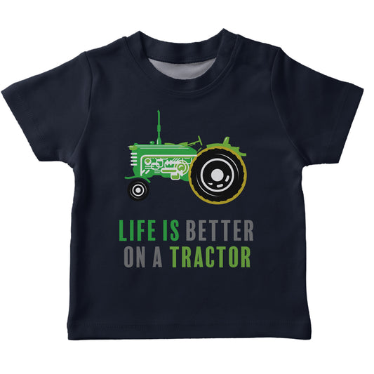 Boys blue and green pick-up tee shirt with name - Wimziy&Co.