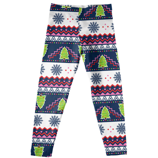 Christmas tree girls leggings - Wimziy&Co.