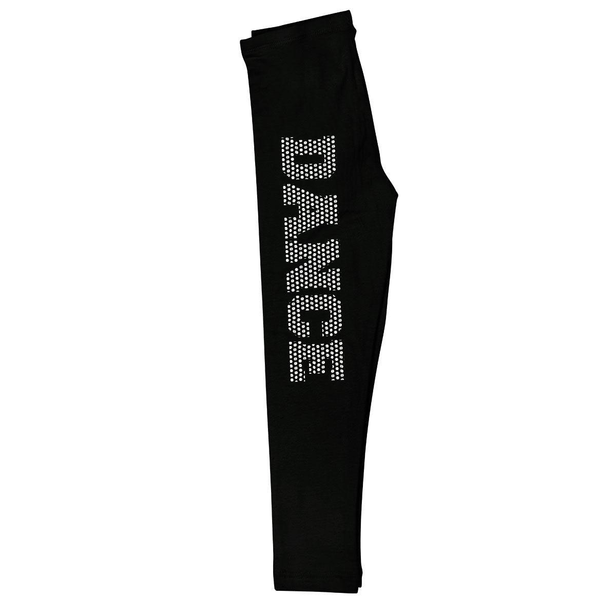 Black and gray dotted dance girls leggings - Wimziy&Co.