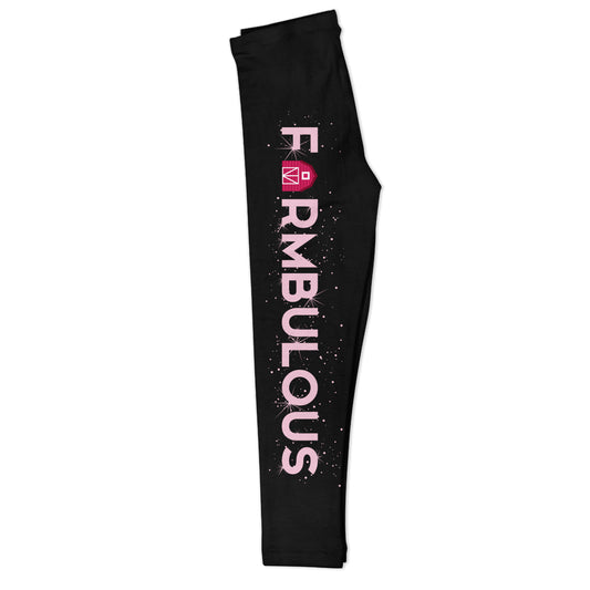 Farmbulous' girls black leggings - Wimziy&Co.