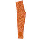 Orange glitter girls leggings with monogram - Wimziy&Co.