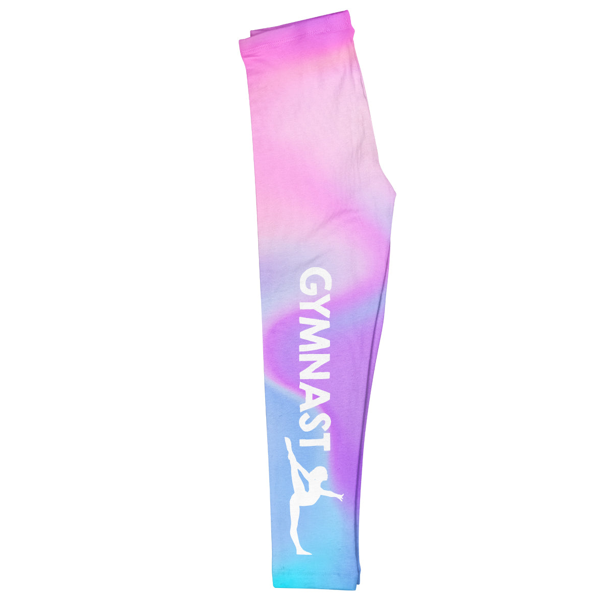 Watercolor gymnasts silhouettes leggings - Wimziy&Co.
