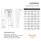 Black and white llama girls leggings with name - Wimziy&Co.