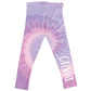 Tie Dye Name Purple and Pink Leggings - Wimziy&Co.