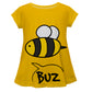 Buz Yellow Short Sleeve Laurie Top - Wimziy&Co.