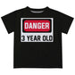 Danger at your age short sleeve boys tee shirt - Wimziy&Co.