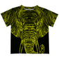 Elephant Black Short Sleeve Tee Shirt - Wimziy&Co.