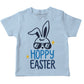 Hoppy Easter Light Blue Short Sleeve - Wimziy&Co.