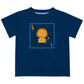 L Of Lion Navy Short Sleeve Tee Shirt - Wimziy&Co.