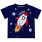 Rocket Navy Short Sleeve Tee Shirt - Wimziy&Co.