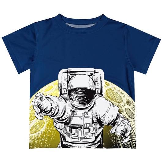 Astronaut Navy Short Sleeve Tee Shirt - Wimziy&Co.