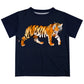 Tiger Name Navy Short Sleeve Tee Shirt - Wimziy&Co.