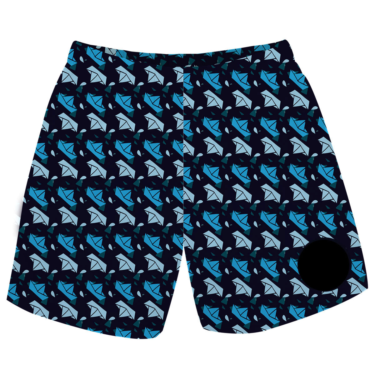 Boat Paper Blue Boys Pull On Short - Wimziy&Co.